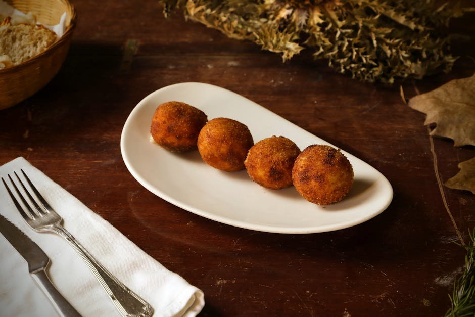 Croquetas de puerro confitado (8 uds.)