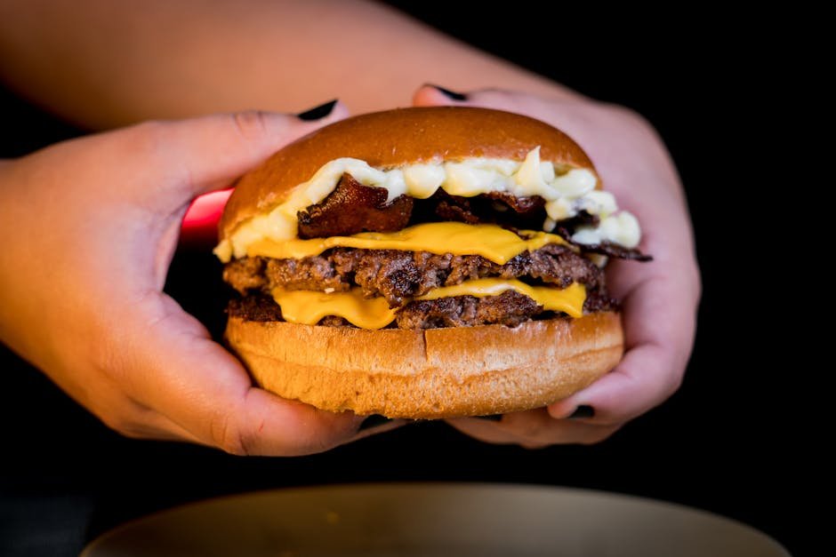 Vegan smash Burger