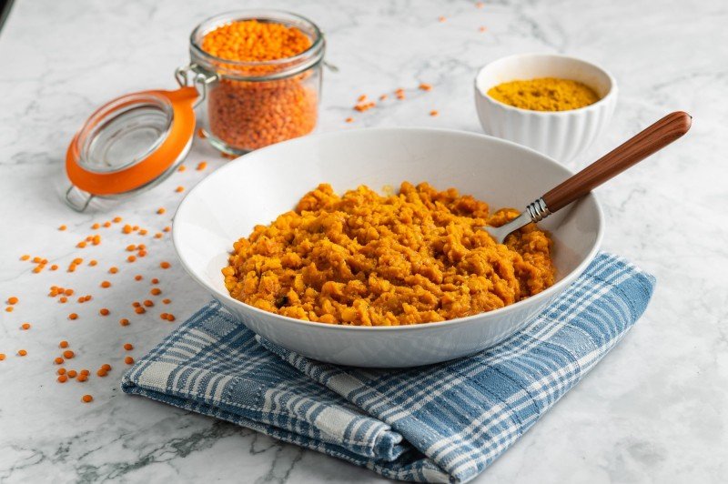 Dhal (lentejas indias)