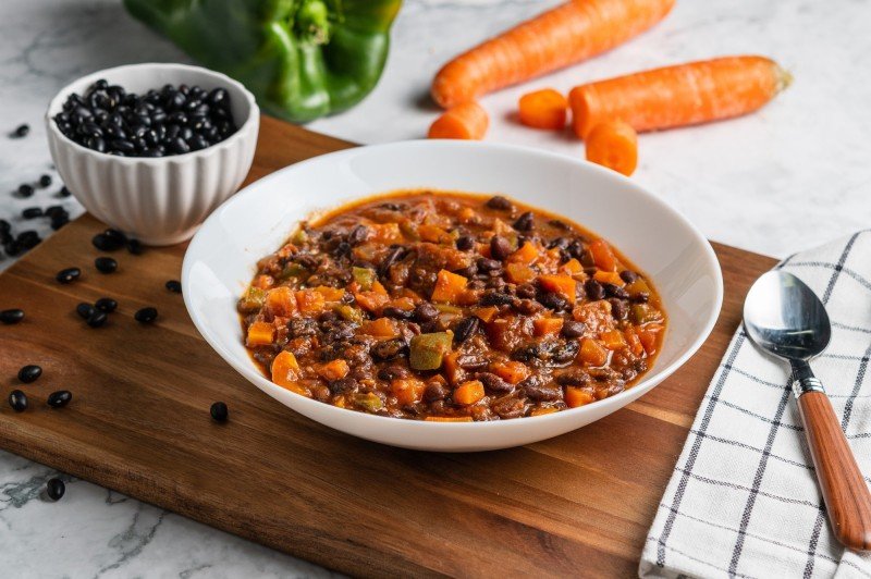 Chili de azukis.